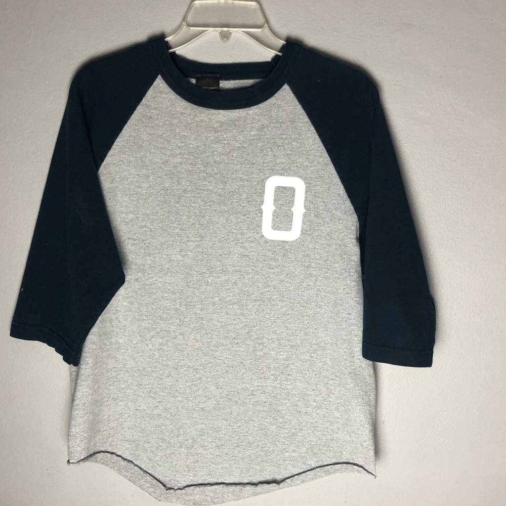 3for $25 Obey Gray and Blue Raglan Tee Sz M